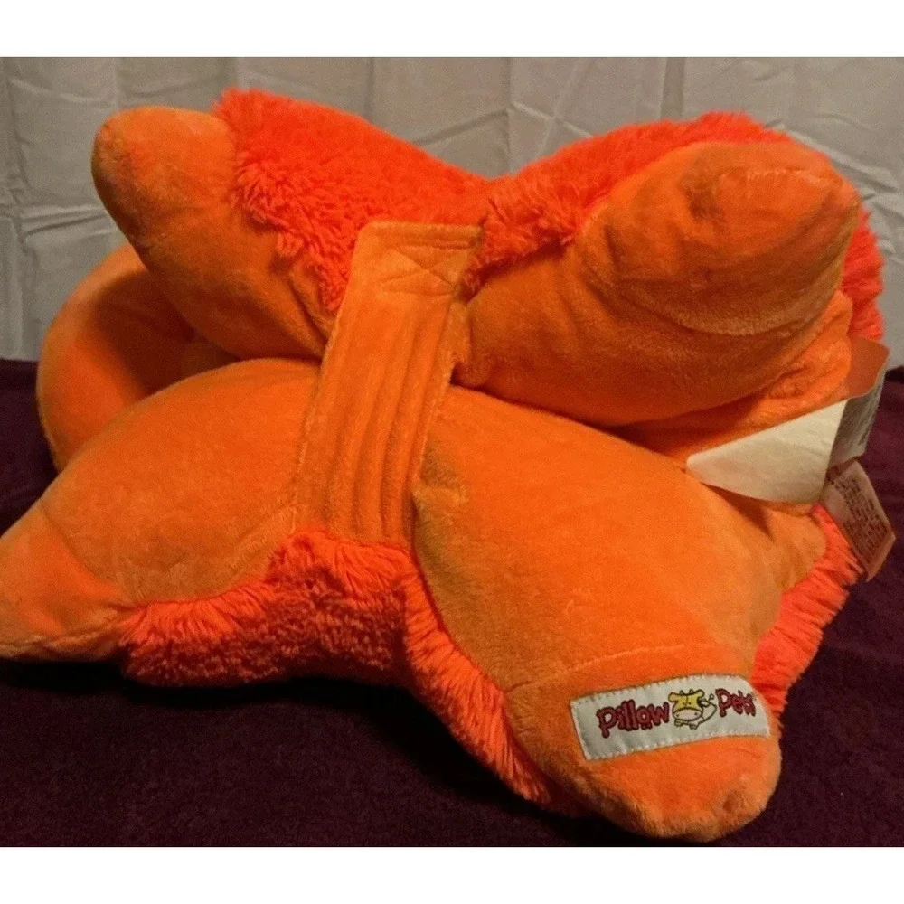 Pillow Pets Neon Orange Neonz Dog 16